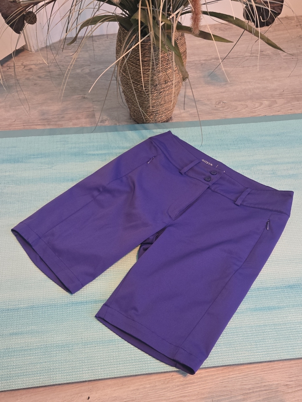 Antigua Women's Purple Athletic Shorts
